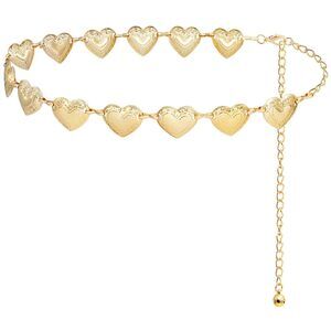 5825 Women's O-ring Chain Body Adjustable Waist (gold